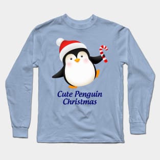 Cute Penguin christmas Long Sleeve T-Shirt